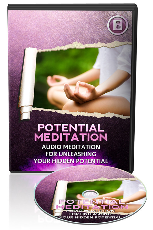 Product picture Potential Meditation MP3 + Master Resale Rights